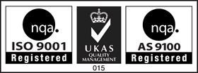ISO 9001 and AS 9100 Certificated